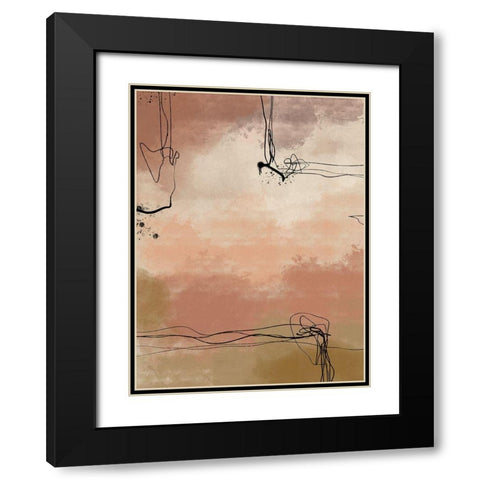 Cloud Gazing II Black Modern Wood Framed Art Print with Double Matting by Holman, Nicholas