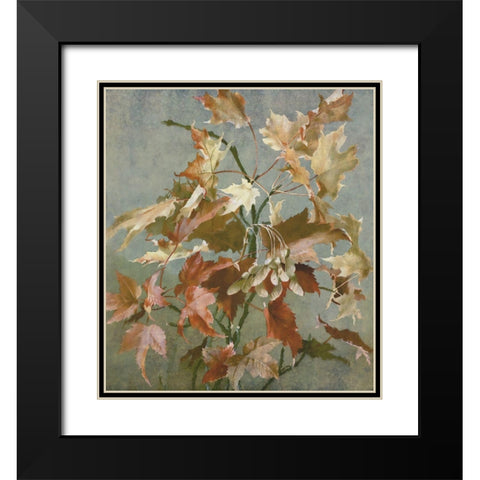 Ancient Autumn II Black Modern Wood Framed Art Print with Double Matting by Hunziker, Steve