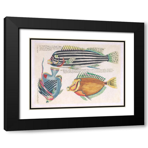 Repeating Image II Black Modern Wood Framed Art Print with Double Matting by Hunziker, Steve