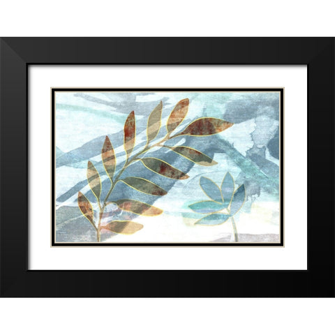 Meadow Scent Black Modern Wood Framed Art Print with Double Matting by Naskrent, Delores