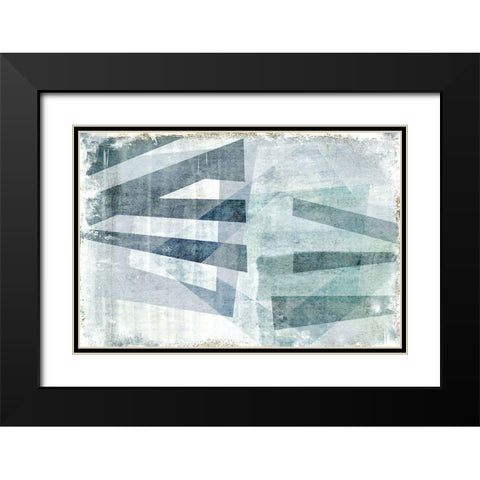 Sill Plate Black Modern Wood Framed Art Print with Double Matting by Naskrent, Delores