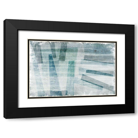 Bridging Black Modern Wood Framed Art Print with Double Matting by Naskrent, Delores