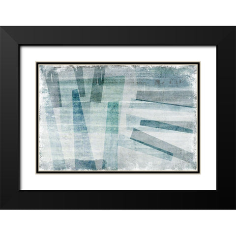 Bridging Black Modern Wood Framed Art Print with Double Matting by Naskrent, Delores
