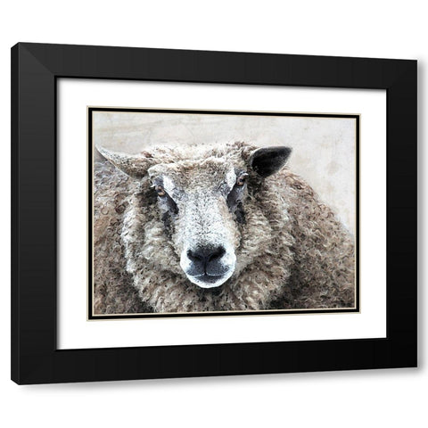 Woolpack Black Modern Wood Framed Art Print with Double Matting by Smith, Karen