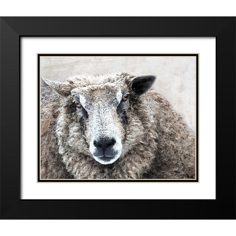 Woolpack Black Modern Wood Framed Art Print with Double Matting by Smith, Karen