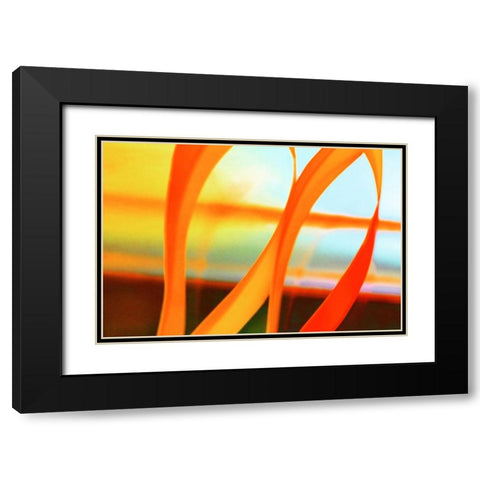 Sun Sky III Black Modern Wood Framed Art Print with Double Matting by Surma And Guillen