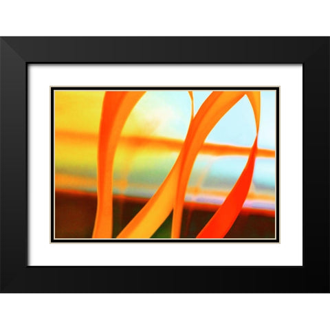 Sun Sky III Black Modern Wood Framed Art Print with Double Matting by Surma And Guillen