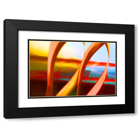 Sun Sky IV Black Modern Wood Framed Art Print with Double Matting by Surma And Guillen