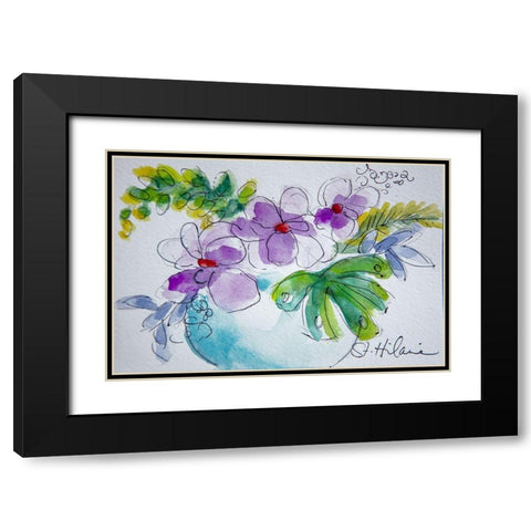 My Sweetheart Black Modern Wood Framed Art Print with Double Matting by St Hilaire, Elizabeth