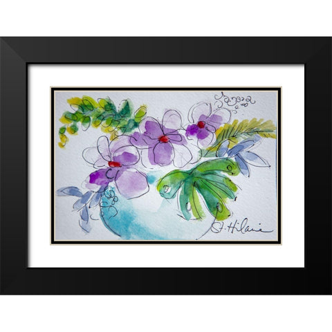 My Sweetheart Black Modern Wood Framed Art Print with Double Matting by St Hilaire, Elizabeth