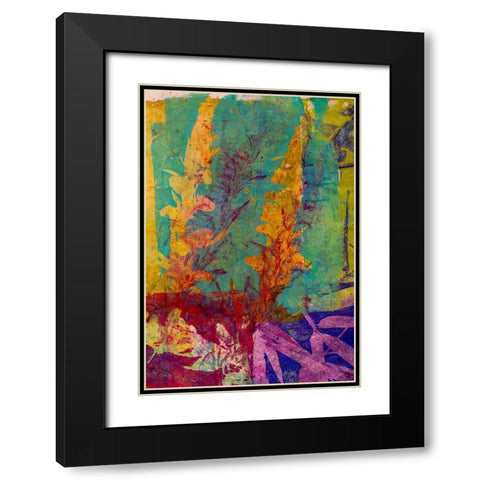 Wander Black Modern Wood Framed Art Print with Double Matting by St Hilaire, Elizabeth