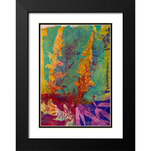 Wander Black Modern Wood Framed Art Print with Double Matting by St Hilaire, Elizabeth