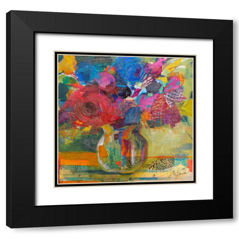 Only In Dreams I Black Modern Wood Framed Art Print with Double Matting by St Hilaire, Elizabeth