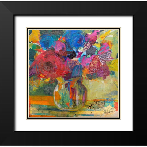 Only In Dreams I Black Modern Wood Framed Art Print with Double Matting by St Hilaire, Elizabeth