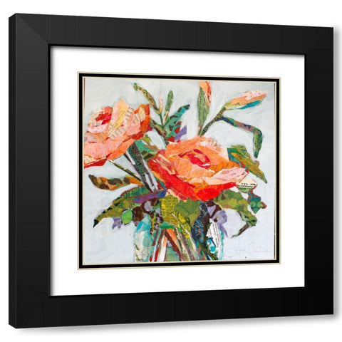 Hacienda Dream Black Modern Wood Framed Art Print with Double Matting by St Hilaire, Elizabeth