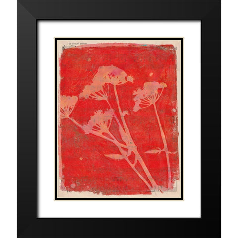 A Queen Anne II Black Modern Wood Framed Art Print with Double Matting by St Hilaire, Elizabeth