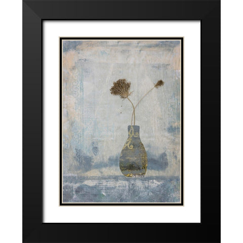 Summer is Over Black Modern Wood Framed Art Print with Double Matting by Haase, Andrea