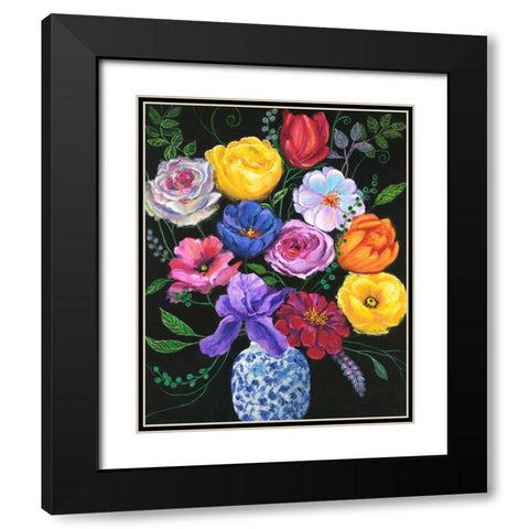 Fresh Pics II Black Modern Wood Framed Art Print with Double Matting by Joy, Julie