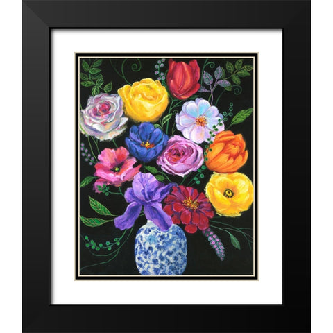 Fresh Pics II Black Modern Wood Framed Art Print with Double Matting by Joy, Julie