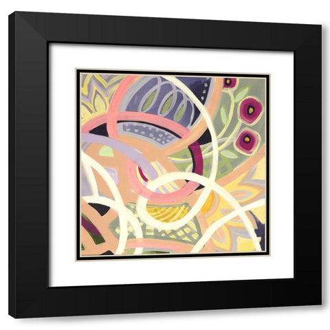 Dreamy II Black Modern Wood Framed Art Print with Double Matting by Eaton, Winnie