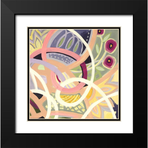 Dreamy II Black Modern Wood Framed Art Print with Double Matting by Eaton, Winnie