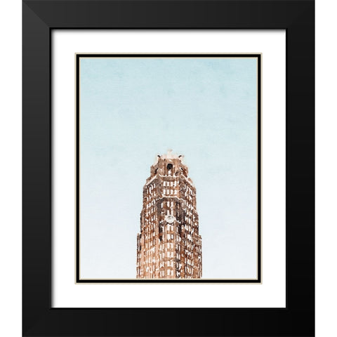 Apartment Black Modern Wood Framed Art Print with Double Matting by Curinga, Kim