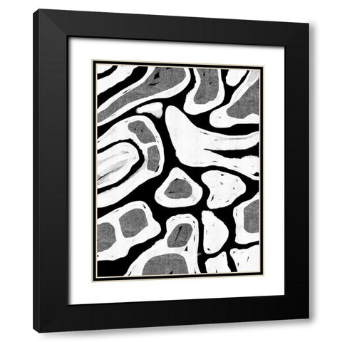 Subtle Transformation I Black Modern Wood Framed Art Print with Double Matting by Holman, Nicholas