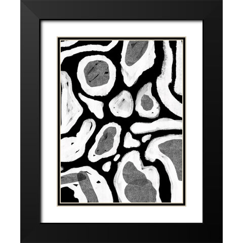 Subtle Transformation II Black Modern Wood Framed Art Print with Double Matting by Holman, Nicholas