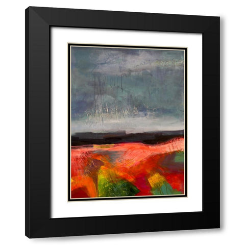 Landscape I Black Modern Wood Framed Art Print with Double Matting by Eaton, Winnie
