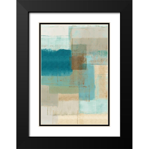 Summer Daze I Black Modern Wood Framed Art Print with Double Matting by Kouta, Flora