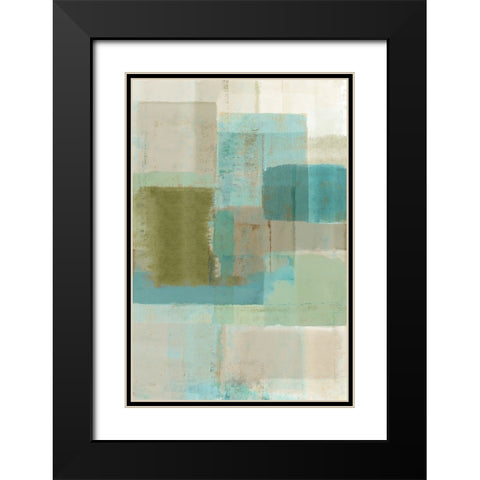 Summer Daze II Black Modern Wood Framed Art Print with Double Matting by Kouta, Flora