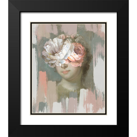 Lady Gustaf Lundberg, With a Touch of Modern Black Modern Wood Framed Art Print with Double Matting by Orlov, Irena