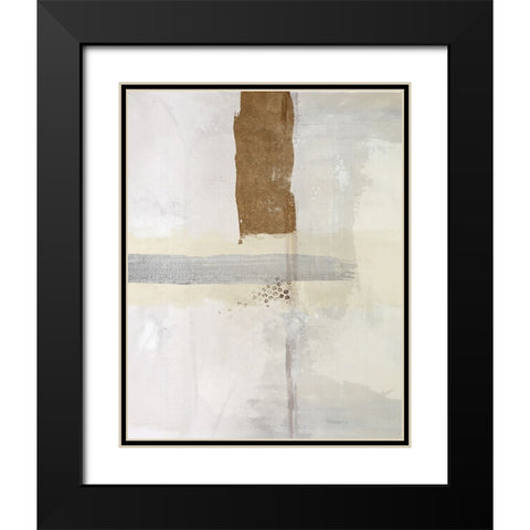 Tip Tone II Black Modern Wood Framed Art Print with Double Matting by Smith, Karen