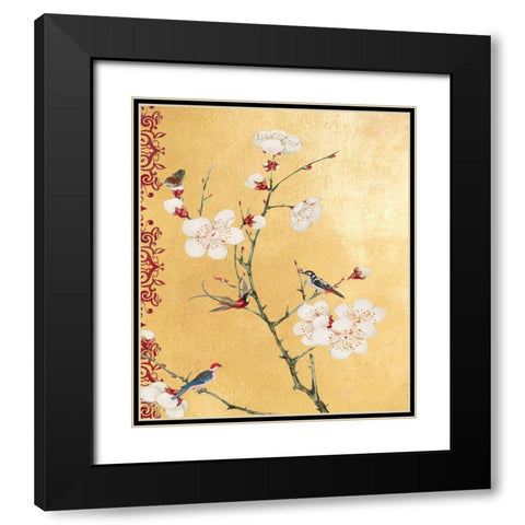 Regality I Black Modern Wood Framed Art Print with Double Matting by Smith, Karen