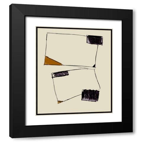 Boxset III Black Modern Wood Framed Art Print with Double Matting by Smith, Karen