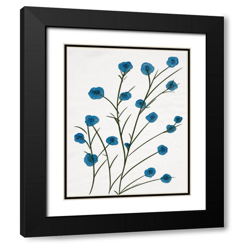 Dotty I Black Modern Wood Framed Art Print with Double Matting by Smith, Karen