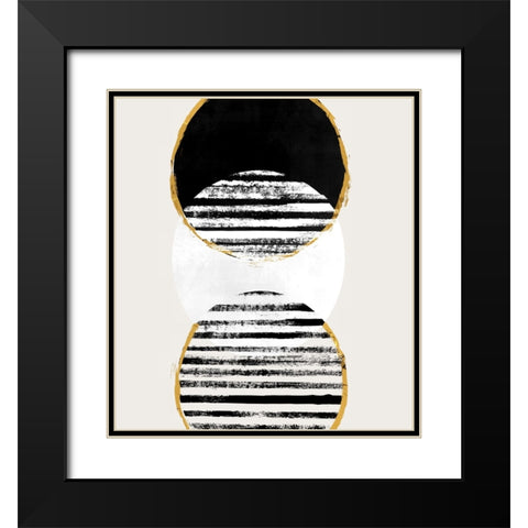 Inside Out I Black Modern Wood Framed Art Print with Double Matting by Smith, Karen
