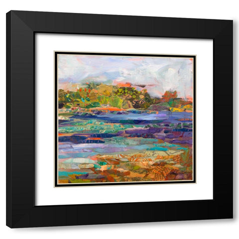 Lake Prevatt Right B Black Modern Wood Framed Art Print with Double Matting by St Hilaire, Elizabeth