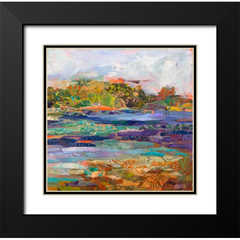 Lake Prevatt Right B Black Modern Wood Framed Art Print with Double Matting by St Hilaire, Elizabeth