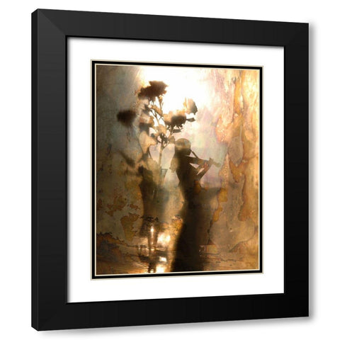 Music of light and shadow Black Modern Wood Framed Art Print with Double Matting by Morozov, Andrey