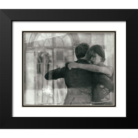 Untitled Black Modern Wood Framed Art Print with Double Matting by Degryse, Michelle