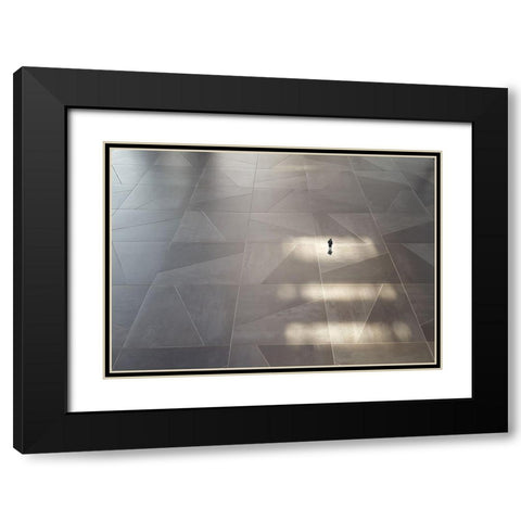 Freedom Black Modern Wood Framed Art Print with Double Matting by Limberg, Huib