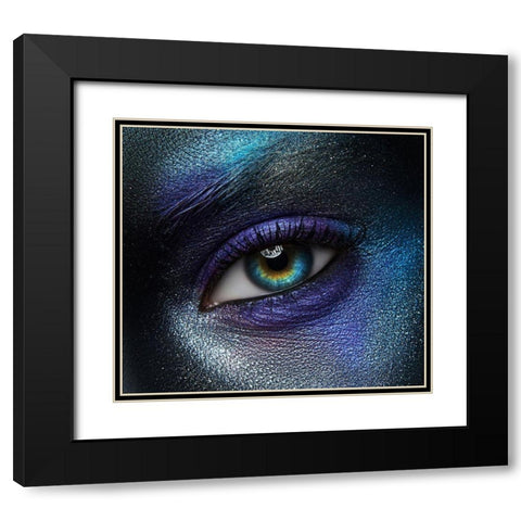 Macro beauty Black Modern Wood Framed Art Print with Double Matting by Malikov, Alex
