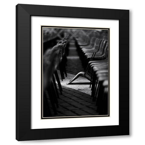 to be different Black Modern Wood Framed Art Print with Double Matting by Pellegrini, Fulvio
