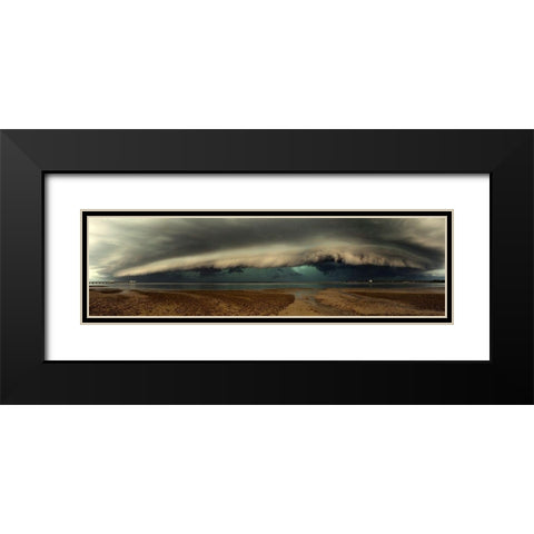 Mother Natures Revenge Black Modern Wood Framed Art Print with Double Matting by Brackstone, Mel