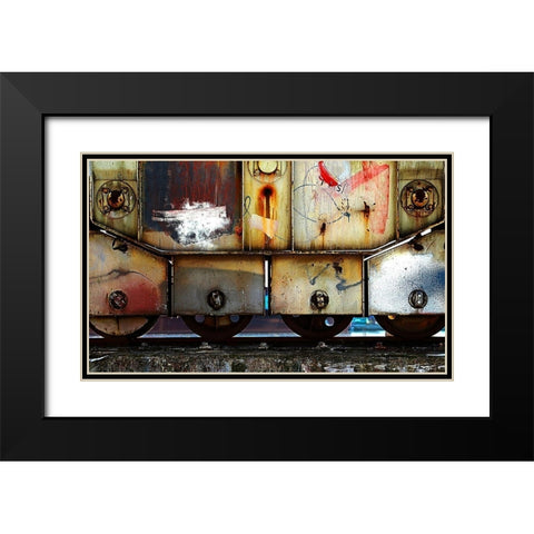 Untitled Black Modern Wood Framed Art Print with Double Matting by Niemiec, Anna