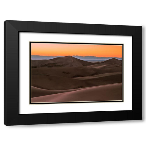 Great Shades Black Modern Wood Framed Art Print with Double Matting by Agazzi, Andreas