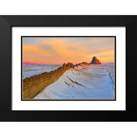 Sail to the Sun Black Modern Wood Framed Art Print with Double Matting by Fan, John