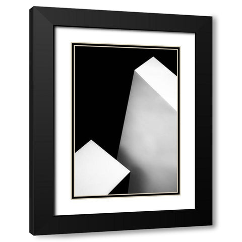 NerO BiancO Black Modern Wood Framed Art Print with Double Matting by Claes, Gilbert