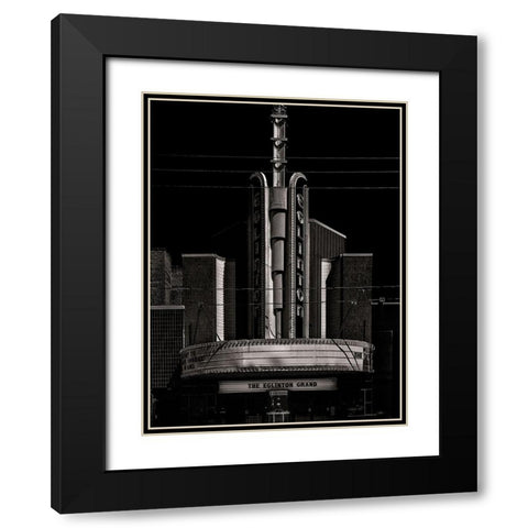 Eglinton Grand No 1 Black Modern Wood Framed Art Print with Double Matting by Carson, Brian